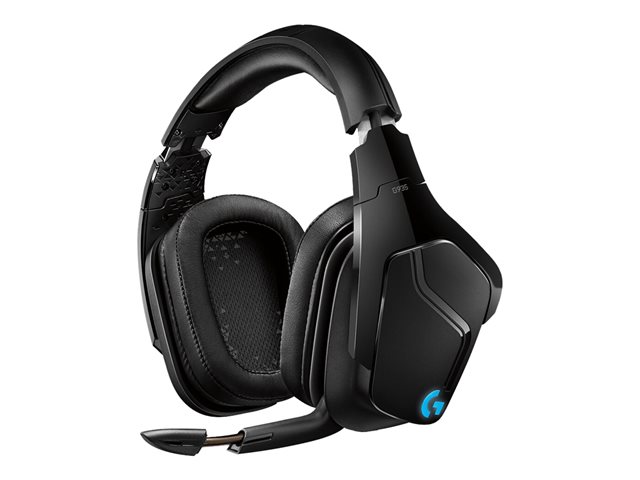 Logitech Gaming Headset G935 - Headset - 7.1 channel - full size - 2.4 GHz - wireless - 3.5 mm jack - black, blue