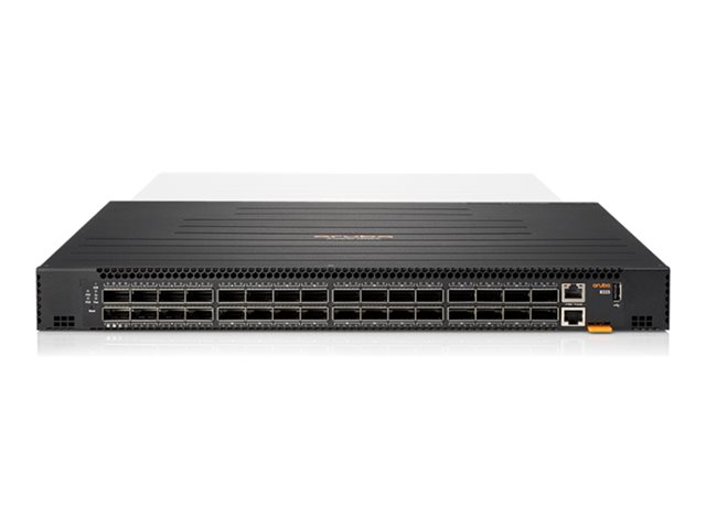 HPE Aruba Networking CX 8325P 32p QSFP28 40G/100G Front-to-Back 6xFan 2xAC PSU Bundle EU en