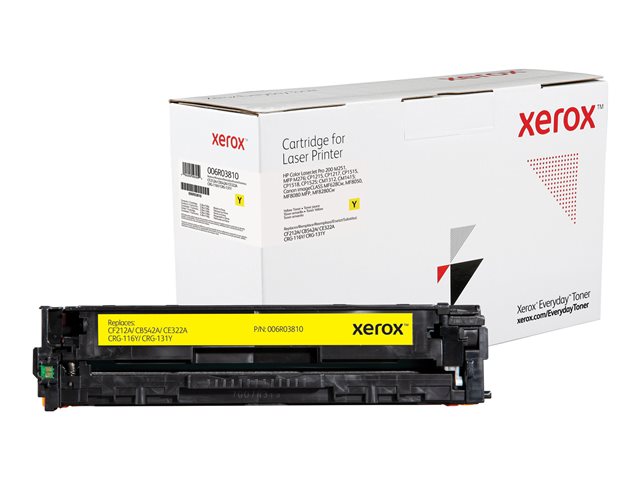 Everyday - Yellow - compatible - toner cartridge (alternative for: Canon CRG-131Y, HP CB542A, HP CE322A, HP CF212A) - for Canon Color imageCLASS MF624, MF628, ImageCLASS MF624, HP LaserJet Pro 200 M251, MFP M276