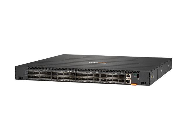 HPE Aruba 8325-32C - Switch - L3 - Managed - 32 x 100 Gigabit QSFP28 / 40 Gigabit QSFP+ - back to front airflow - rack-mountable - TAA Compliant