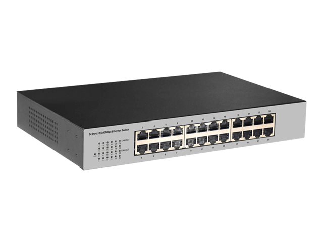 FAST ETHERNET SWITCH 24-PORT UNMANAGED