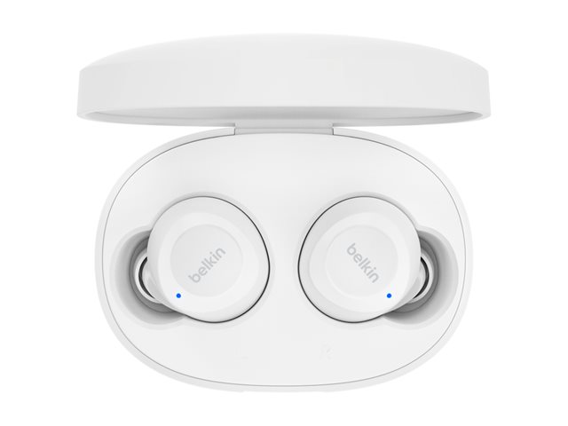 Belkin SoundForm Bolt - True wireless earphones with mic - in-ear - Bluetooth - white
