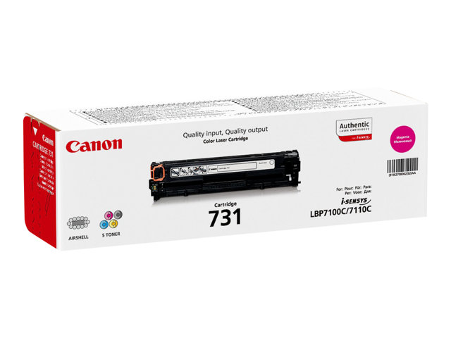 Canon 731 M - Magenta - original - toner cartridge - for i-SENSYS MF623Cn, MF628Cw