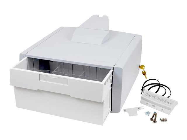 Ergotron StyleView SV44 Series Primary Single Tall - Mounting component (drawer module) - lockable - medical - grey, white - cart mountable