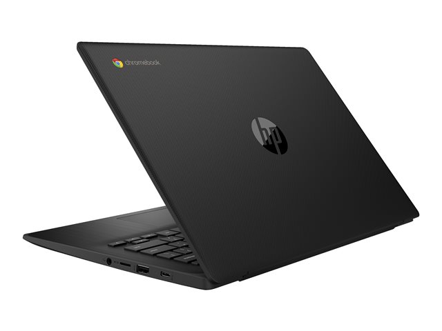 HP Chromebook 14 G7 - 180-degree hinge design - Intel Celeron - N5100 / up to 2.8 GHz - Chrome OS - UHD Graphics - 8 GB RAM - 64 GB eMMC - 14\" IPS 1920 x 1080 (Full HD) - Wi-Fi 6 - kbd: Belgium