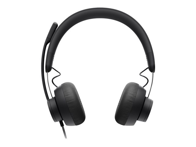 Logitech Zone Wired - Headset - on-ear - wired - USB-C - graphite