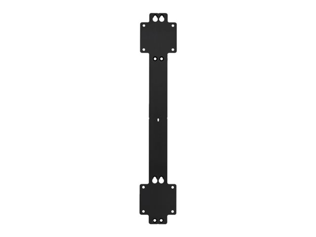 B-TECH System X BT8390-WFK3 - V2 - mounting component (dual rail mounting bracket) - black - wall-mountable, column