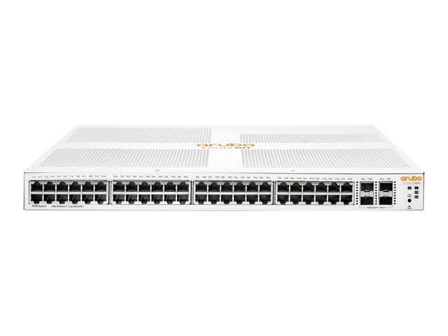 HPE Networking Instant On 1930 48G 4SFP/SFP+ Switch - Switch - L2+ - Managed - 48 x 10/100/1000 + 4 x 1 Gigabit / 10 Gigabit SFP+ - rack-mountable