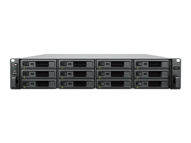 Synology SA3610 - NAS server - 12 bays - rack-mountable - SATA 6Gb/s / SAS - RAID RAID F1, JBOD, RAID 0, 1, 5, 6, 10 - RAM 16 GB - Gigabit Ethernet / 10 Gigabit Ethernet - iSCSI support - 2U