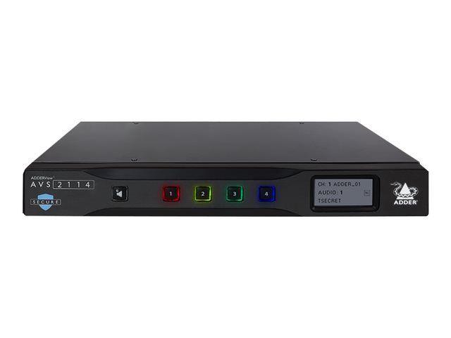 SEC.SW.DVI-D SINGLE HD 4 PORT. 1 stk