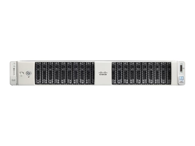 Cisco UCS SmartPlay Select C240 M5SX - Server - rack-mountable - 2U - 2-way - 2 x Xeon Silver 4110 / up to 3 GHz - RAM 32 GB - SATA/SAS - hot-swap 2.5\" bay(s) - no HDD - Pilot 4 - Gigabit Ethernet, 10 Gigabit Ethernet - monitor: none - remanufactured