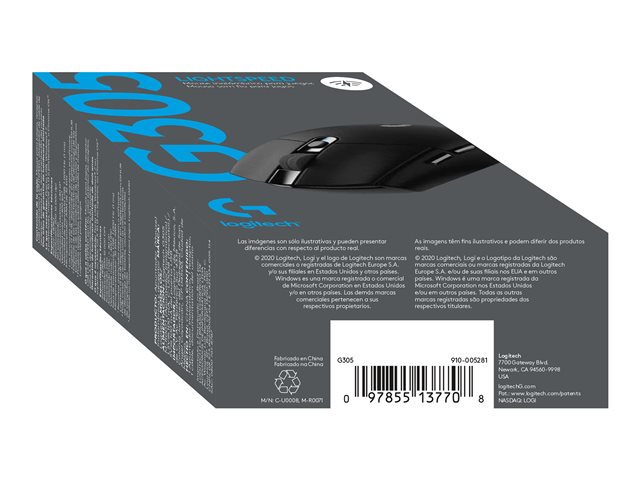 G305 BLACK EER2