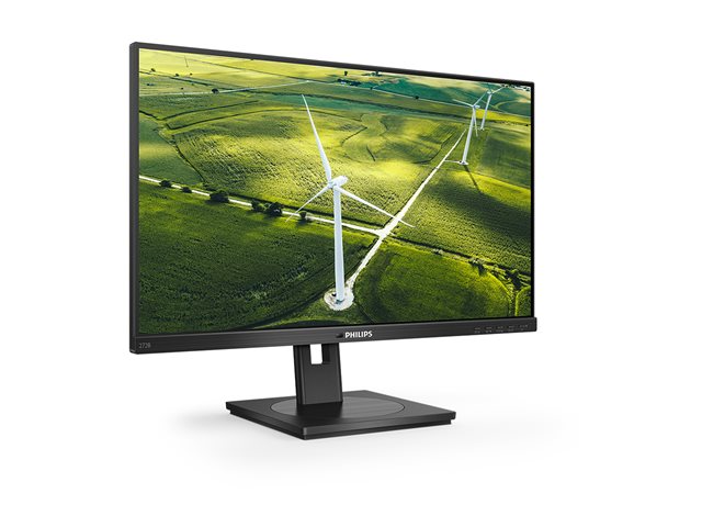 Philips B Line 272B1G - LED monitor - 27\" - 1920 x 1080 Full HD (1080p) @ 75 Hz - IPS - 250 cd/m² - 1000:1 - 4 ms - HDMI, DVI-D, VGA, DisplayPort - speakers - black texture