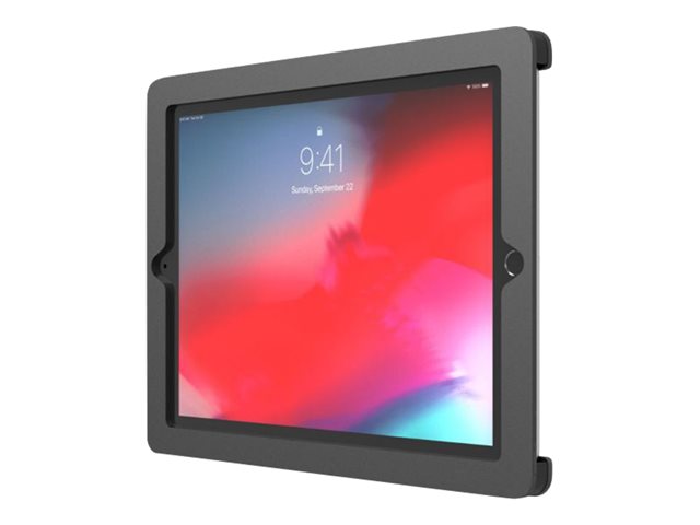 Compulocks iPad 10.2\" Axis Enclosure - Mounting kit (floor stand, enclosure, tamper proof screw kit) - for tablet - black - screen size: 10.2\" - for Apple 10.2-inch iPad (7th generation, 8th generation, 9th generation)