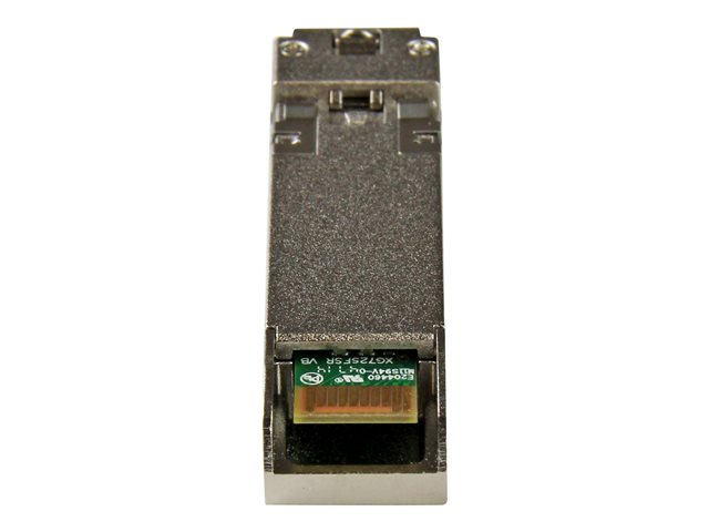 StarTech.com Cisco SFP-10G-SR-X Compatible SFP+ Module, 10GBASE-SR, 10GbE MMF Optic Transceiver, LC Connector, 300m, 850nm, DDM, Cisco Firepower, ASR9000, C9300, Mini GBIC Transceiver - Lifetime Warranty (SFP10GSRXST) - SFP+ transceiver module (equivalent to: Cisco SFP-10G-SR-X) - 10GbE - 10GBase-SR - LC multi-mode - up to 300 m - 850 nm