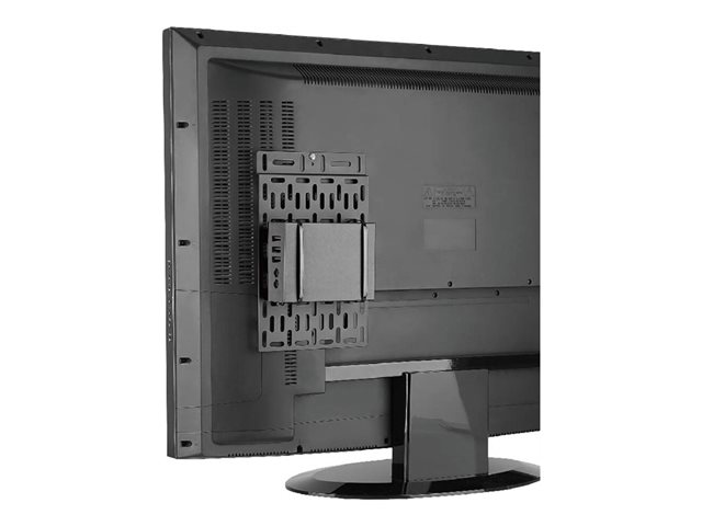 Neomounts NS-MPM100 - Mounting kit - for media player / mini PC - black - wall-mountable, on the TV, VESA bracket mounting