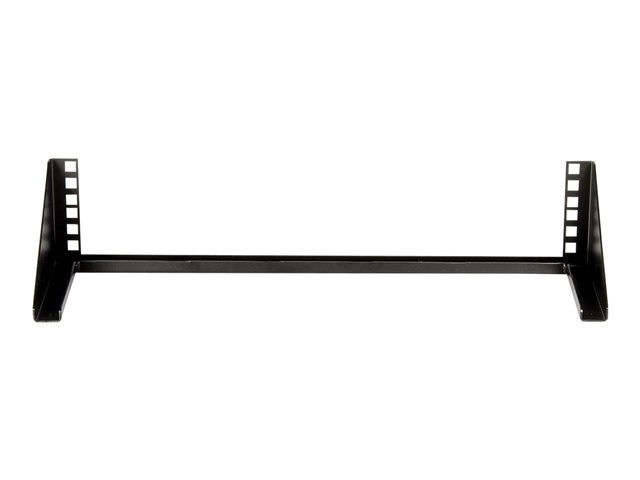 StarTech.com 2U Vertical Wall Mount Patch Panel Bracket - Steel Rack Mount Bracket w/Hardware for 19\" Network, Server and Data Equipment (RK219WALLV) - Mounting bracket - wall mountable - black - 2U - 19\" - for P/N: SV831DUSBUK