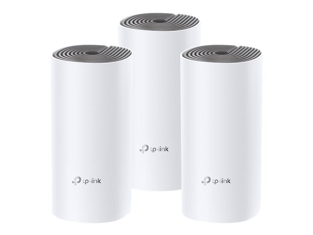 TP-Link Deco E4 - Wi-Fi system - (3 routers) - mesh - Wi-Fi 5 - Dual Band (pack of 3)