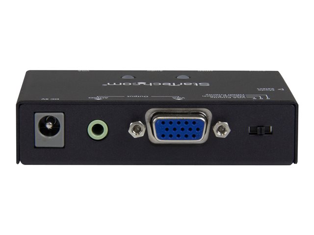 StarTech.com 2x1 VGA + HDMI to VGA Converter Switch w/ Priority Switching - Multi-format VGA and HDMI to VGA Selector - 1080p (VS221HD2VGA) - Video/audio switch - desktop - for P/N: SVA5N3NEUA