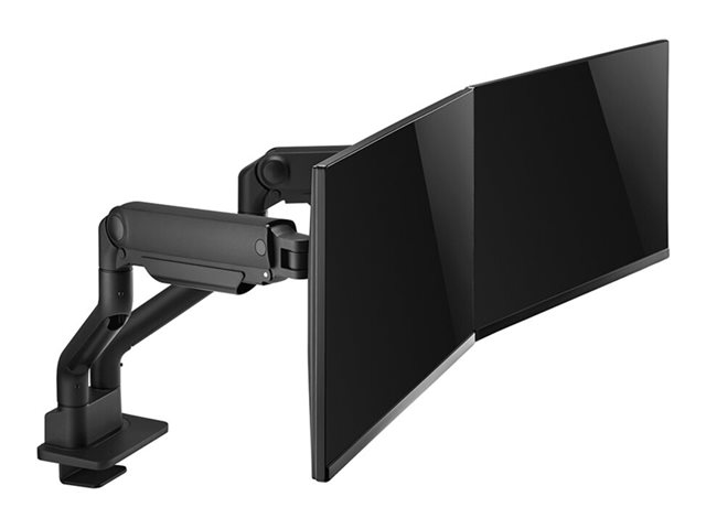 Neomounts DS70S-950BL2 - Mounting kit (2 mounting arms) - full-motion - for 2 monitors - aluminium - black - screen size: 17\"-35\" - desk-mountable