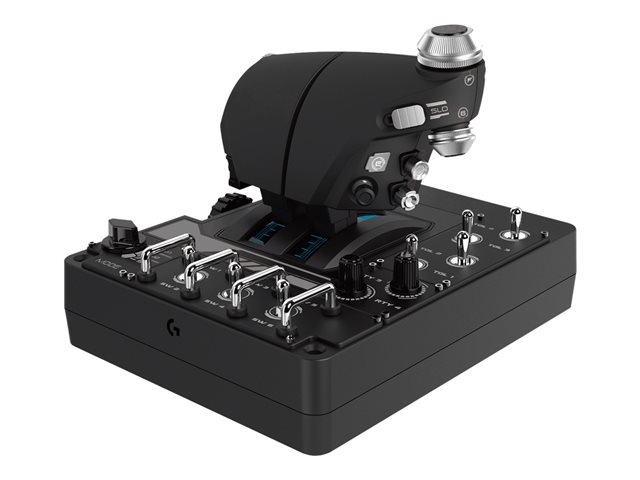 Logitech X56 H.O.T.A.S. - Joystick and throttle - wired - for PC