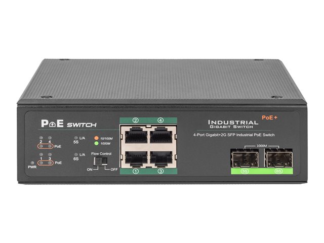 Industrial Gigabit Ethernet PoE+ Switch