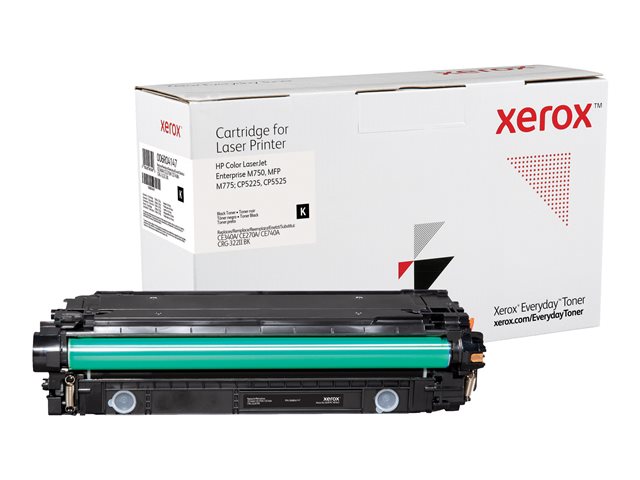 Everyday - Black - compatible - toner cartridge (alternative for: HP 307A, HP 650A, HP 651A) - for HP Color LaserJet Enterprise CP5525, M750, MFP M775, Color LaserJet Professional CP5225