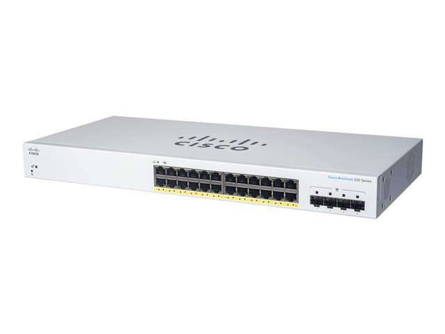 CBS220 Smart 24-port GE 4x1G SFP