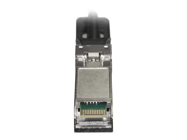StarTech.com Cisco SFP-10G-AOC5M Compatible 5m/16.4ft 10G SFP+ to SFP+ Active Optical Fiber, 10Gbps SFP Plus/Mini GBIC/Transceiver Module Cable, Cisco Firepower ASR1000, 10GE SFP+ Cable - Lifetime Warranty (SFP10GAOC5M) - 10GBase direct attach cable - SFP+ latched to SFP+ latched - 5 m - fibre optic - SFF-8431/SFF-8432 - active - black - for P/N: PEX10GSFP