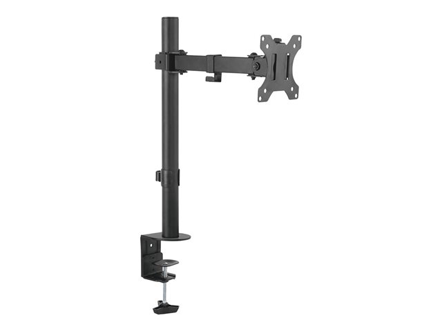 Neomounts FPMA-D540BLACK - Mounting kit (desk mount) - full-motion - for flat panel - black - screen size: 10\"-32\" - clamp mountable, grommet