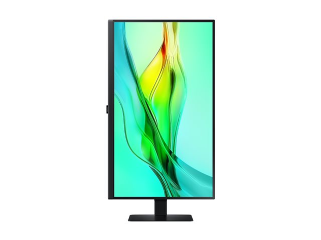 Samsung ViewFinity S6 S27D600UAU - S60UD Series - LED monitor - USB - 27\" - 2560 x 1440 QHD @ 100 Hz - IPS - 350 cd/m² - 1000:1 - HDR10 - 5 ms - HDMI, DisplayPort, USB-C - black