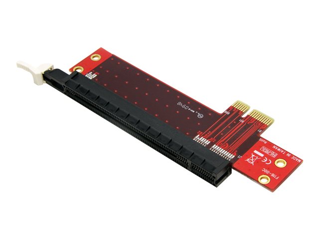 StarTech.com PCI Express X1 to X16 Low Profile Slot Extension Adapter - PCIe x1 to x16 Adapter (PEX1TO162) - PCIe x1 to PCIe x16 slot adapter - for P/N: BNDTB10GI, BNDTB210GSFP, BNDTB310GNDP, BNDTB410GSFP, BNDTB4M2E1, BNDTBUSB3142