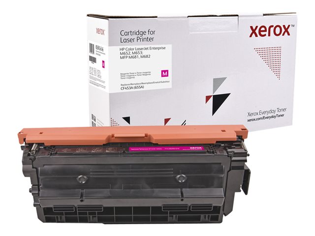 Everyday - Magenta - compatible - toner cartridge (alternative for: HP 655A, HP CF453A) - Green World Alliance return programme - for HP Color LaserJet Managed Flow MFP M681, LaserJet Enterprise Flow MFP M681, MFP M682