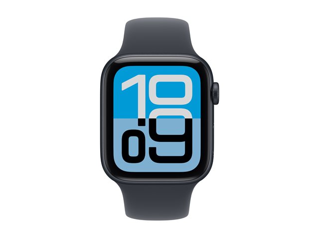 Apple Watch SE 3 GPS 44mm Midnight Aluminium Case with Midnight Sport Band - S/M