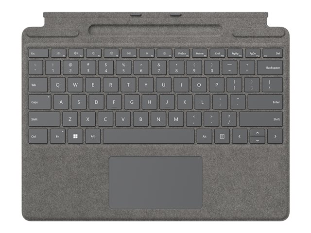 Microsoft Surface Pro Sig KB COMM ASKU SC French Platinum Belgium/France Commercial 1 License