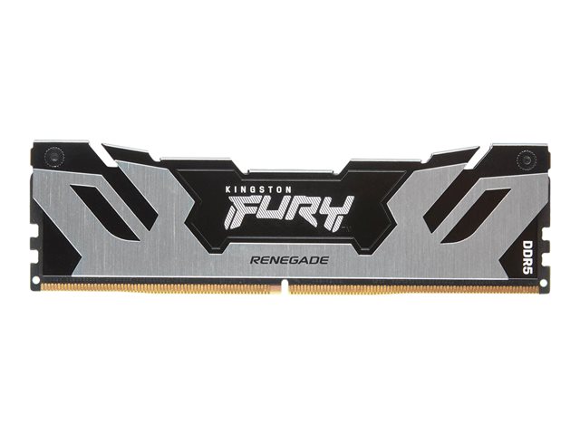 Kingston FURY Renegade - DDR5 - module - 32 GB - DIMM 288-pin - 6000 MHz - CL32 - 1.35 V - unbuffered - on-die ECC - black/silver