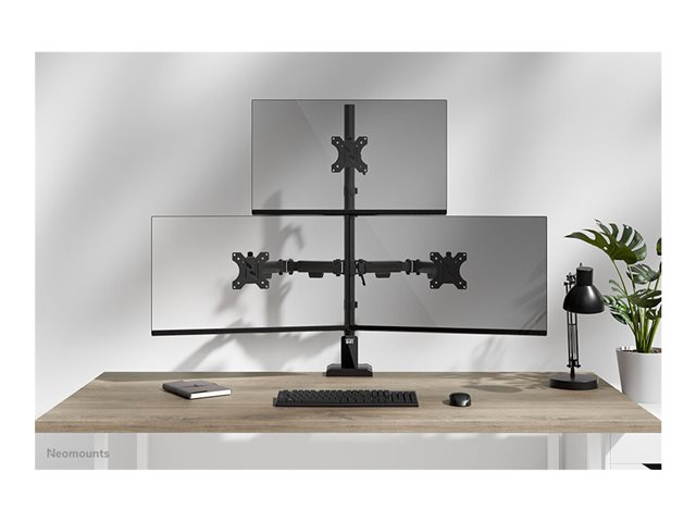 Neomounts NERO Triple monitor arm 10-32i