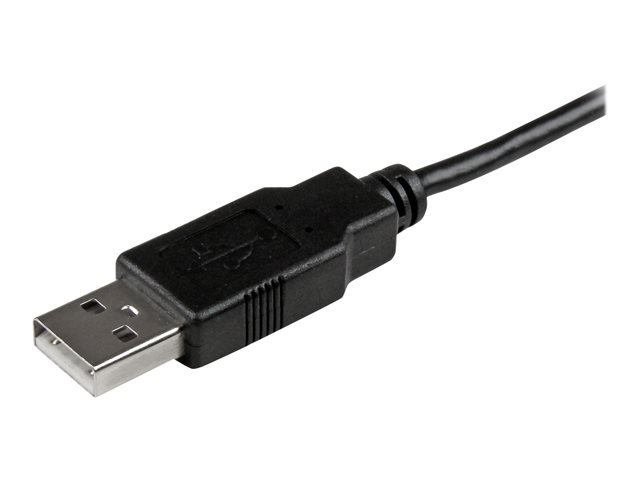 StarTech.com 15cm 6in Mobile Charge Sync USB to Slim Micro USB Cable for Phones & Tablets A to Micro B - M/M - Thin Micro USB Charge Cable (USBAUB15CMBK) - USB cable - Micro-USB Type B (M) to USB (M) - USB 2.0 - 15 cm - black - for P/N: CMDPHD2HD, DPMDPHD2HD, ST4CU424, ST4CU424EU, ST4CU424UK, ST8CU824, USBAUBSCHM