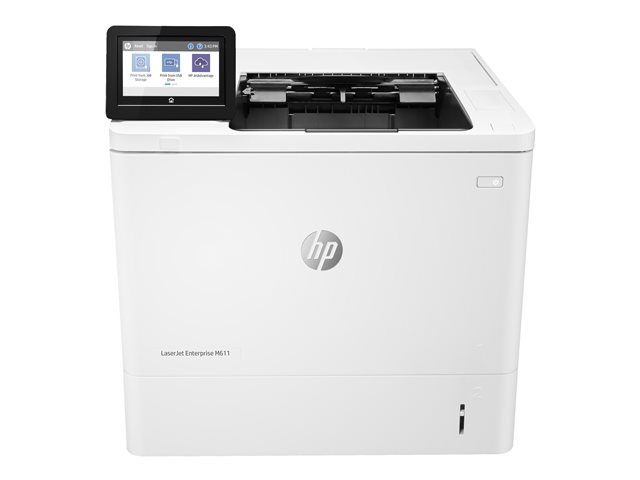 HP LaserJet Enterprise M611dn - Printer - B/W - Duplex - laser - A4/Legal - 1200 x 1200 dpi - up to 61 ppm - capacity: 650 sheets - USB 2.0, Gigabit LAN, USB 2.0 host