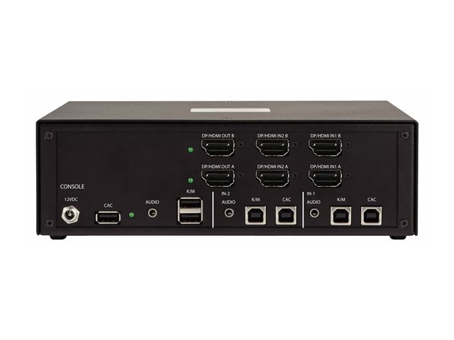 Secure 2-Port KVM Switch DP NIAP TAA