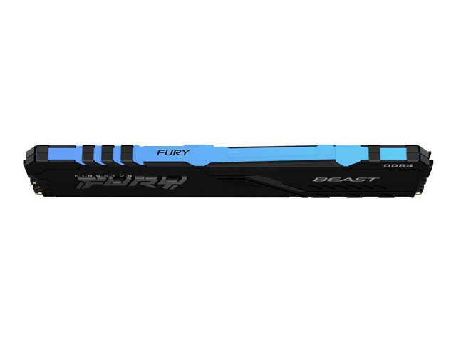 Kingston FURY Beast RGB - DDR4 - module - 16 GB - DIMM 288-pin - 2666 MHz / PC4-21300 - CL16 - 1.2 V - unbuffered - non-ECC - black