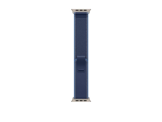 Apple Watch Ultra 3 GPS + Cellular 49mm Natural Titanium Case with Blue/Bright Blue Trail Loop - M/L