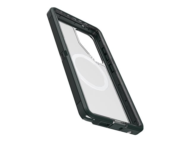 OtterBox Defender Series XT Clear - Back cover for mobile phone - rugged - plastic, rubber - sagebrush (green) - for Samsung Galaxy S25 Ultra