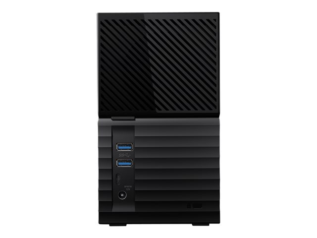 WD My Book Duo WDBFBE0240JBK - Hard drive array - 24 TB - 2 bays - HDD 12 TB x 2 - USB 3.1 Gen 1 (external)