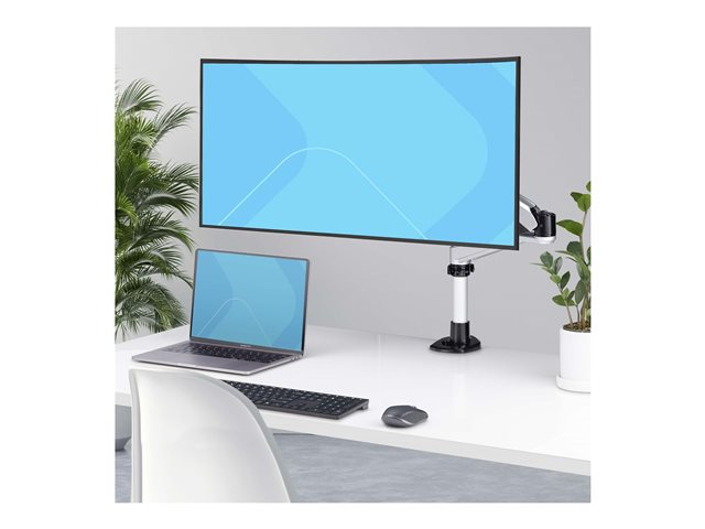 StarTech.com Monitor Desk Mount, VESA 75x75/100x100, 27/30-inch Screens - Mounting kit (articulating arm) - adjustable arm - for LCD display - aluminium, steel, plastic - black - screen size: up to 30\" - desk-mountable - TAA Compliant