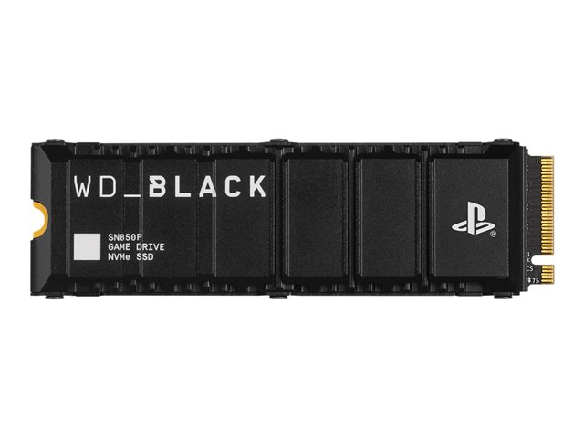 WD Black SN850P NVMe SSD WDBBYV0020BNC-WRSN - SSD - 4 TB - internal - M.2 2280 - PCIe 4.0 x4 (NVMe) - integrated heatsink - for Sony PlayStation 5