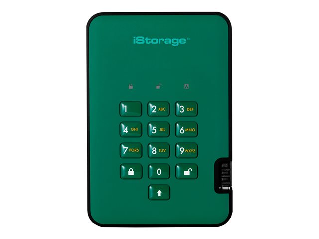 diskAshur2 SSD 256bit 4TB Green