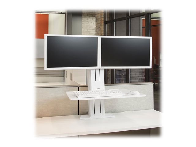 Ergotron WorkFit-SR - Standing desk converter - white