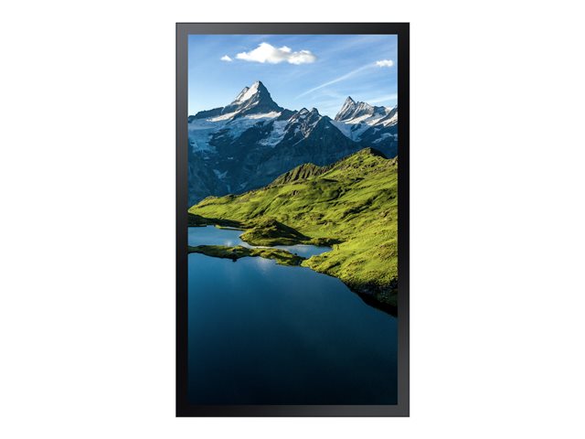 Samsung OH75A - 75\" Diagonal Class (74.5\" viewable) - OHA Series LED-backlit LCD display - digital signage outdoor - full sun - Tizen OS - 4K UHD (2160p) 3840 x 2160 - Direct LED - black