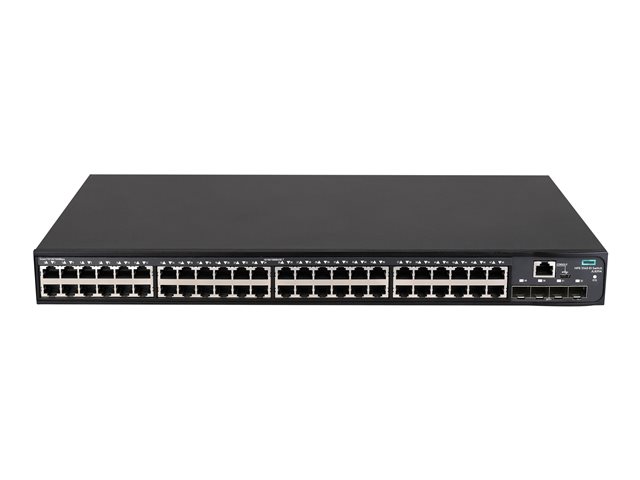 HPE FlexNetwork 5140 48G 4SFP+ EI - Switch - L3 - smart - 48 x 10/100/1000 + 4 x 10 Gigabit Ethernet / 1 Gigabit Ethernet SFP+ - rack-mountable